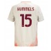 Maillot de foot AS Roma Mats Hummels #15 Extérieur vêtements 2024-25 Manches Courtes